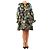Autre Marque Blaues Ivana Organza-Minikleid - Größe M