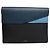 Smythson Borsa per laptop in pelle blu