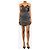 Autre Marque Minifalda fruncida gris oscuro - talla UK 8 - vista 2