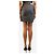 Autre Marque Minifalda fruncida gris oscuro - talla UK 8 - vista 3
