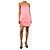 Attico Mini-Kleid in Rosa mit Diamant-Trägern - Größe UK 8 Pink - Ansicht 3