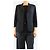 The row Navy wool-blend blazer - size UK 16 Navy blue - view 4