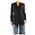 Jil Sander Schwarzer Seidenblazer - Größe UK 12 - Ansicht 3