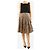 Dries Van Noten Falda midi de seda con motivos florales - talla UK 12 Multicolor - vista 3