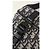 Borsa a tracolla Christian Dior Oblique in jacquard Beige Blu scuro - vista 5