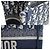 Borsa Book Tote Medium Christian Dior Dior Oblique con ricamo Blu navy - vista 6