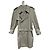 Autre Marque Jupiter Klassischer Trenchcoat - Khaki - Größe L