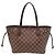Borsa Tote da donna Louis Vuitton Neverfull PM Marrone
