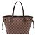 Borsa Tote da donna Louis Vuitton Neverfull PM Marrone - vista 2