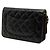 Chanel Black CC gesteppte Caviar Wallet on Chain Schwarz - Ansicht 2