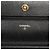 Chanel Black CC gesteppte Caviar Wallet on Chain Schwarz - Ansicht 5