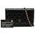 Chanel Black CC gesteppte Caviar Wallet on Chain Schwarz - Ansicht 7