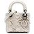 Lady Dior Lucky Dior Cannage in pelle di vitello micro metallizzata oro Dior D'oro