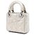 Lady Dior Lucky Dior Cannage in pelle di vitello micro metallizzata oro Dior D'oro - vista 2