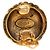 Orecchini Chanel Gold CC placcati oro a forma di conchiglia con clip D'oro - vista 3
