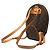 Zaino Louis Vuitton Monogram Ellipse marrone - vista 2