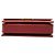 Borsa Bellechasse di Saint Laurent in pelle di vitello e scamosciato rosso, misura Medium Bordò - vista 3