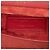 Borsa Bellechasse di Saint Laurent in pelle di vitello e scamosciato rosso, misura Medium Bordò - vista 6