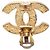 Orecchini Chanel Gold CC placcati oro e strass a clip D'oro - vista 3
