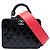 Beauty case da viaggio Chanel Black Small CC Quilted Patent Travel Kit Vanity Case Nero
