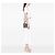 Lady Dior Dior Grigio Mini Satin Cannage con Cristalli Marrone - vista 6