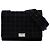 Chanel Black Chocolate Bar Suede Reissue 2.55 Single Flap Nero