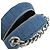 Clutch rotonda 19 in denim blu con catena Chanel - vista 10