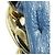 Clutch rotonda 19 in denim blu con catena Chanel - vista 9
