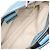 Borsa Gucci Blue Medium Calfskin Bamboo Shopper - vista 3