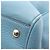 Borsa Gucci Blue Medium Calfskin Bamboo Shopper - vista 7