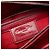 Lady Dior Cannage in vernice rosso, misura Medium Bordò - vista 5