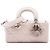 Dior Pink Small Denim Macrocannage Lady D Joy