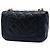 Chanel Black Small CC Quilted Caviar Studded Single Flap Nero - vista 2