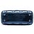 Lady Dior mini in agnello metallizzato blu con effetto cannage Blu navy - vista 3