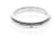 Tiffany & Co Tiffany Milgrain Platinring mit Diamant Silber