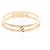Anello Infinity in oro rosa Gucci D'oro - vista 3
