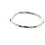 Tiffany & Co Tiffany Curved Band Ring mit 3 Diamonds Silber - Ansicht 2