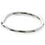 Tiffany & Co Tiffany Curved Band Ring mit 3 Diamonds Silber - Ansicht 6