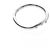 Tiffany & Co Tiffany Curved Band Ring mit 3 Diamonds Silber - Ansicht 9