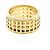 Gucci Scroll breiter Ring in Gelbgold Golden - Ansicht 3