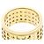Gucci Scroll breiter Ring in Gelbgold Golden - Ansicht 5