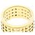 Gucci Scroll breiter Ring in Gelbgold Golden - Ansicht 7