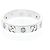 Anello Icon Gucci in oro bianco e diamante Argento - vista 2
