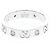 Anello Icon Gucci in oro bianco e diamante Argento - vista 5