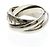 Cartier Trinity Ring Weihnachts-Limited Edition Silber - Ansicht 2