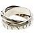 Cartier Trinity Ring Weihnachts-Limited Edition Silber - Ansicht 6