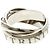 Cartier Trinity Ring Weihnachts-Limited Edition Silber - Ansicht 7