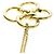 Tiffany & Co Collana Tiffany Quadrofolio in oro giallo (18K) D'oro - vista 6