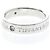 Tiffany & Co Tiffany Flat Band Ring mit 3 Diamonds Silber - Ansicht 2