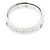 Tiffany & Co Tiffany Flat Band Ring mit 3 Diamonds Silber - Ansicht 9